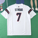 2425 Houston Texans white 3th generation 7#STROUO
