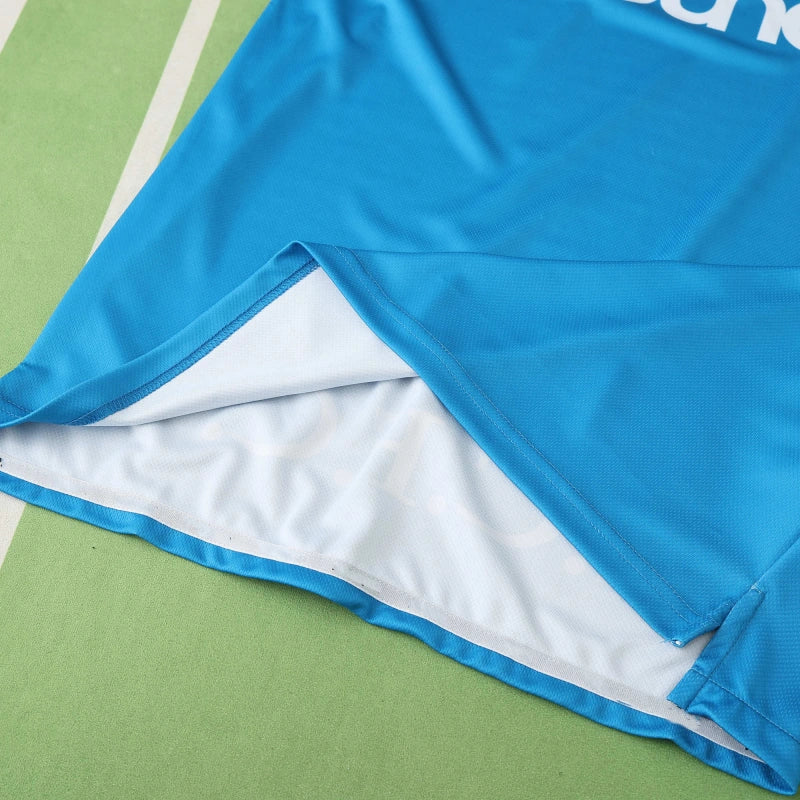 9798 season Manchester City F.C. home retro Fan version