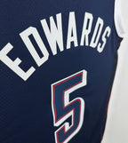 2024 USA  national team dark blue 5 Edwards