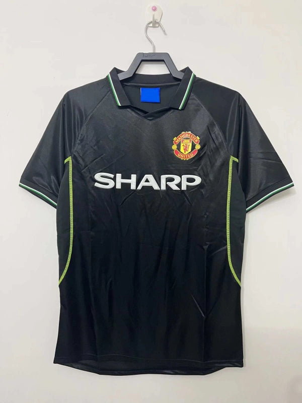 9899 season Manchester United third retro Fan version