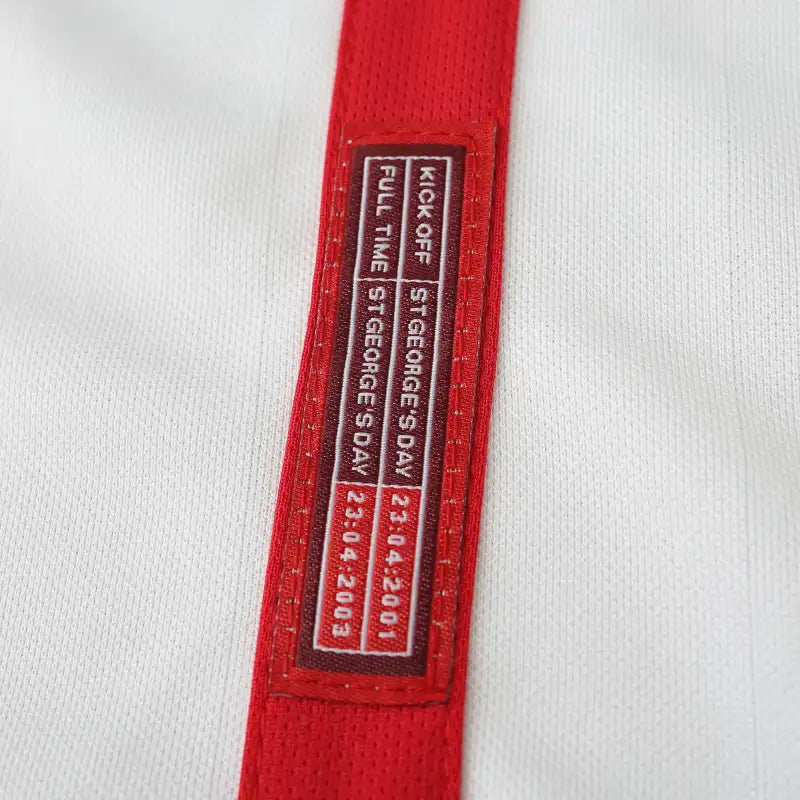 2002 season England home retro Fan version