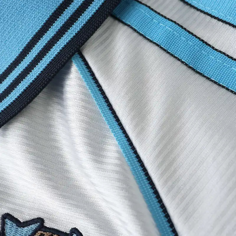 9899 season Olympique home retro Fan version