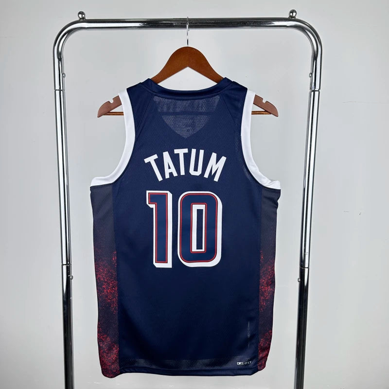 2024 USA national team dark blue 10 Tatum