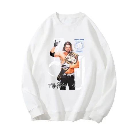 AJ STYLES Vintage t-shirt  2506B001