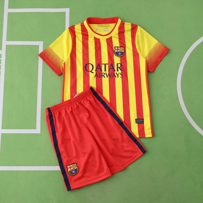 1314 season FC Barcelona / Barça away Kids kit