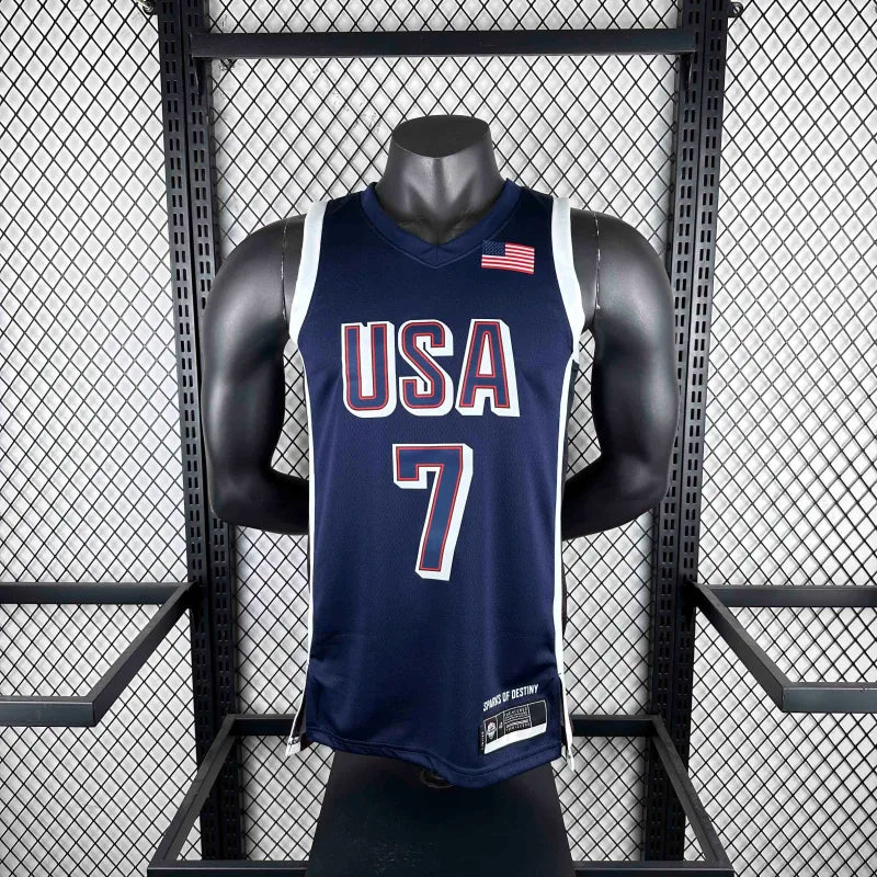 2024 USA national team dark blue 7 Durant