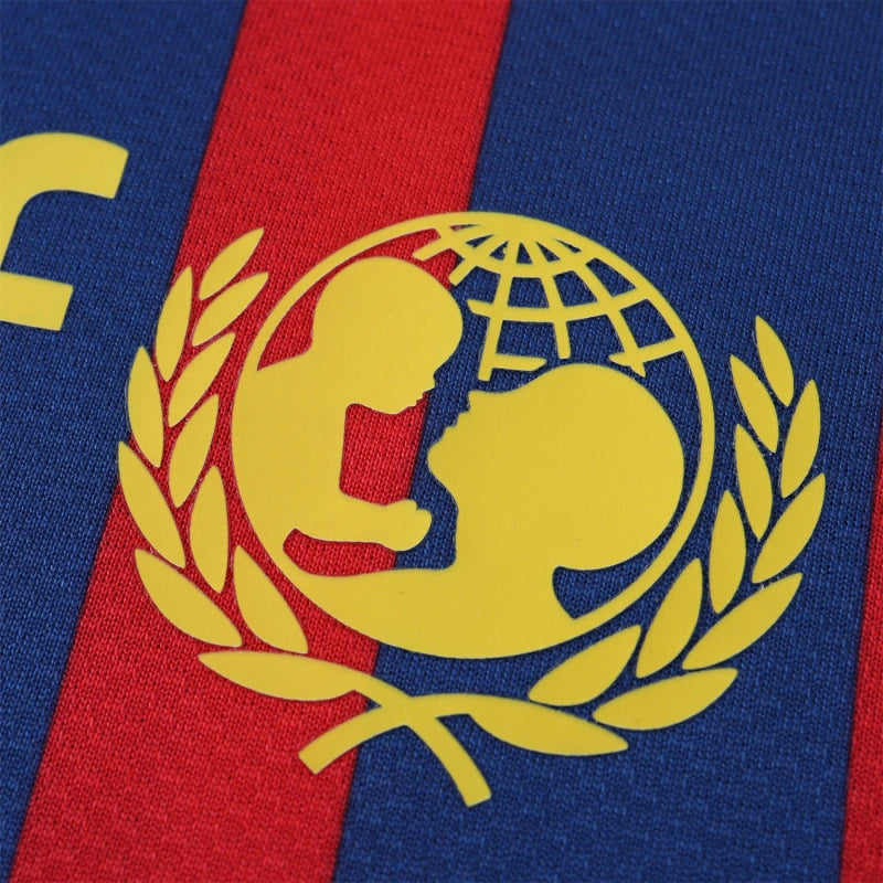 1112 season FC Barcelona / Barça home retro Player version