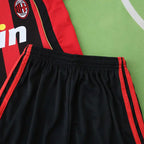 0607 season A.C. Milan home Kids kit