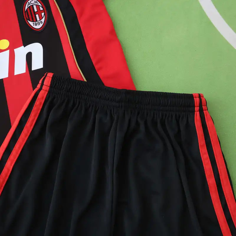 0607 season A.C. Milan home Kids kit