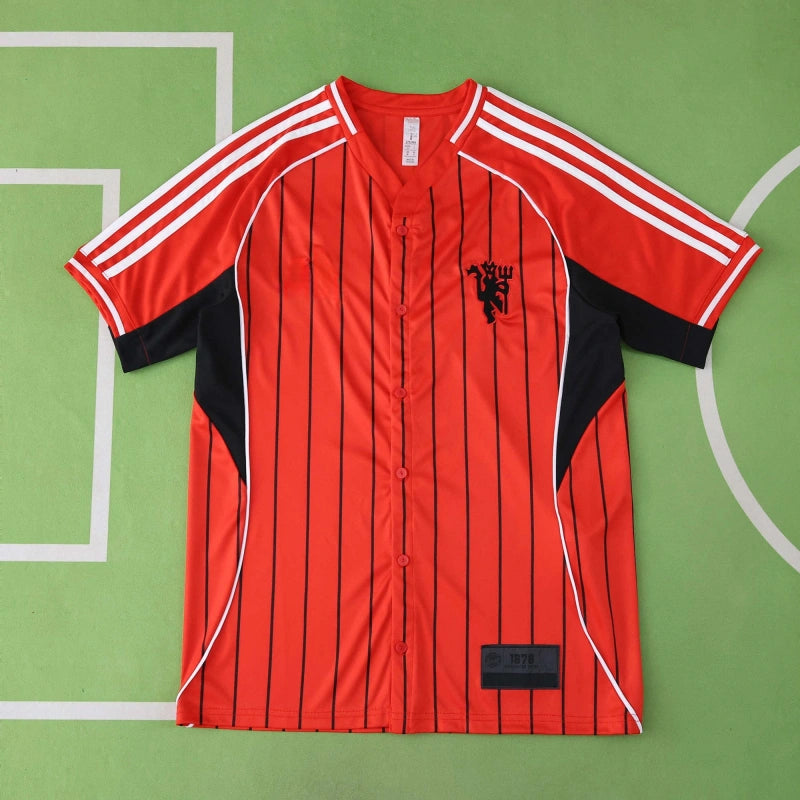 2526 season Manchester United F.C. Baseball jersey T-shirt