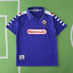 1998 ACF Fiorentina home retro Kids kit