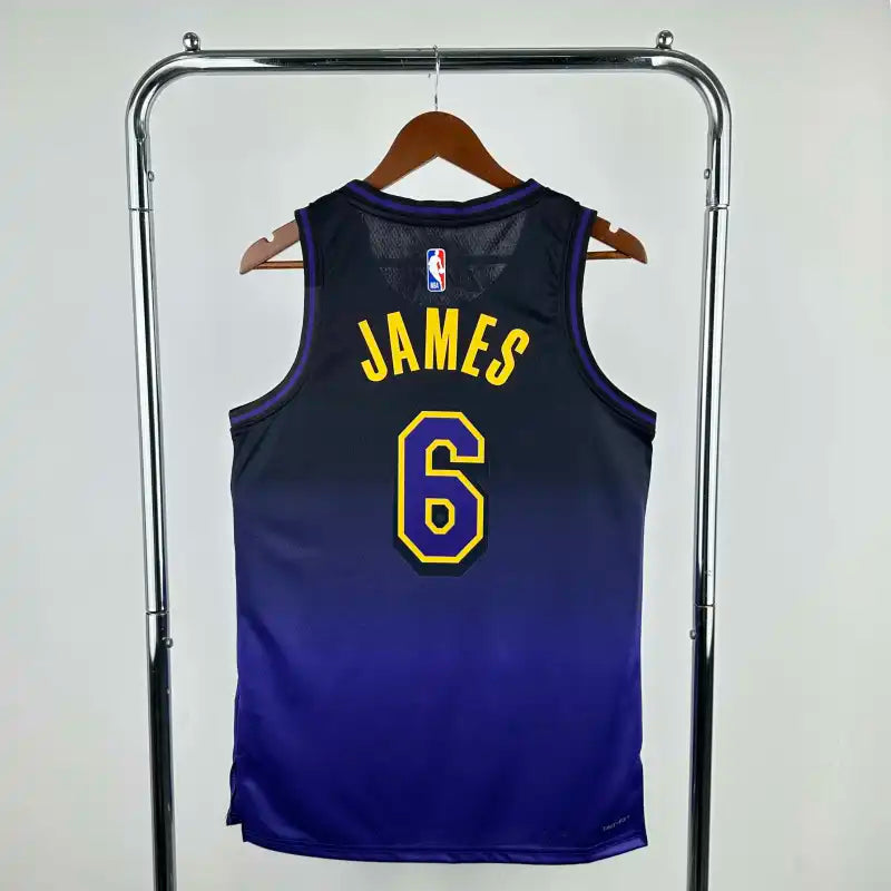NBA L.A. Lakers 6#JAMES