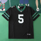2425  New York Jets black 3th generation 5#WILSON
