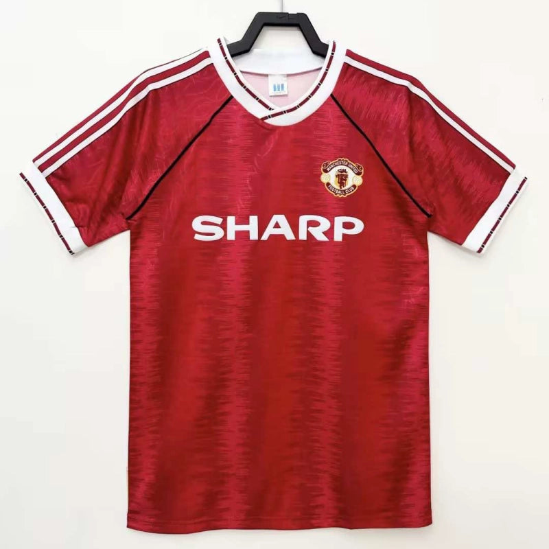 9092 season Manchester United Home retro Fan version