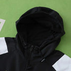 2526 Real Madrid CF black Hooded windbreak