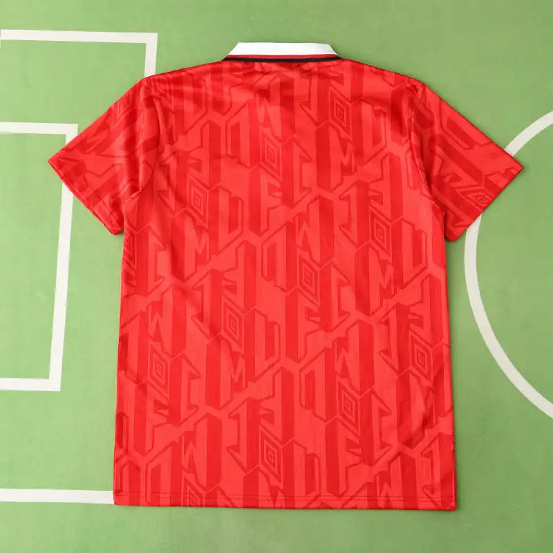9294 season Manchester United F.C. home retro Fan version