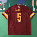 2425 Washington Commanders red 3th generation 5#DANIELS