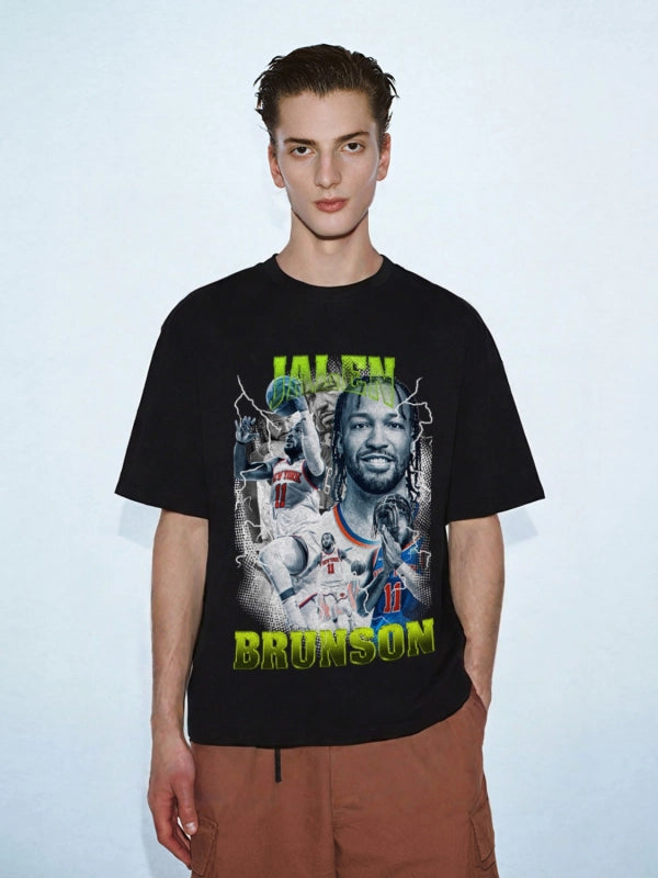 JALEN BRUNSON Vintage t-shirt 2505D036