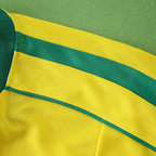 1998 retro Brazil home Long sleeved retro Fan version