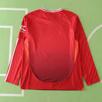 2425 season Manchester United F.C. home Long sleeved Fan version