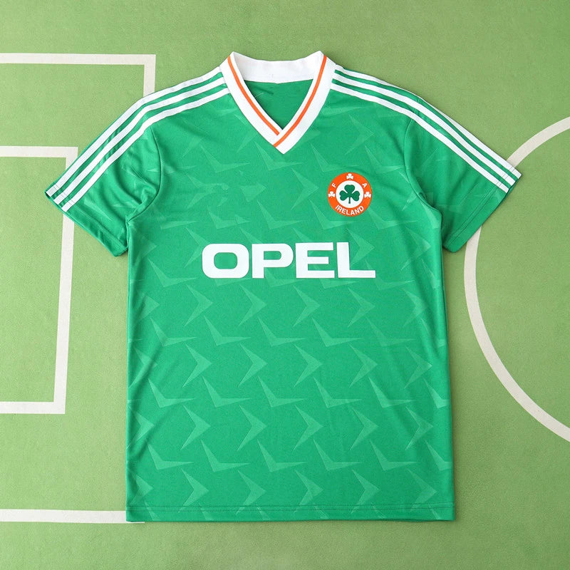1990 season Ireland home retro Fan version