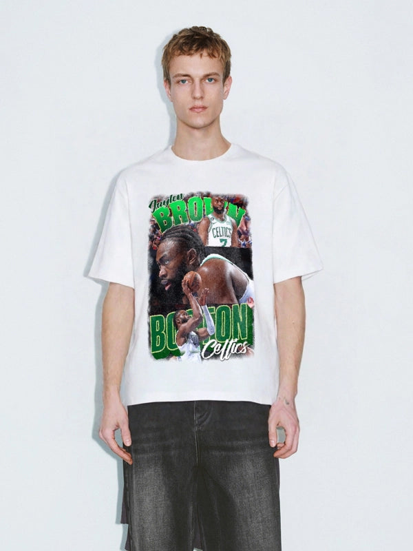 JALEN BRUNSON Vintage t-shirt 2505D038