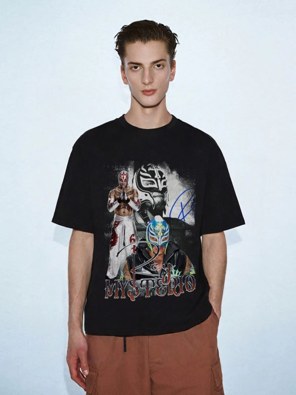 misterio Vintage t-shirt  2506B075
