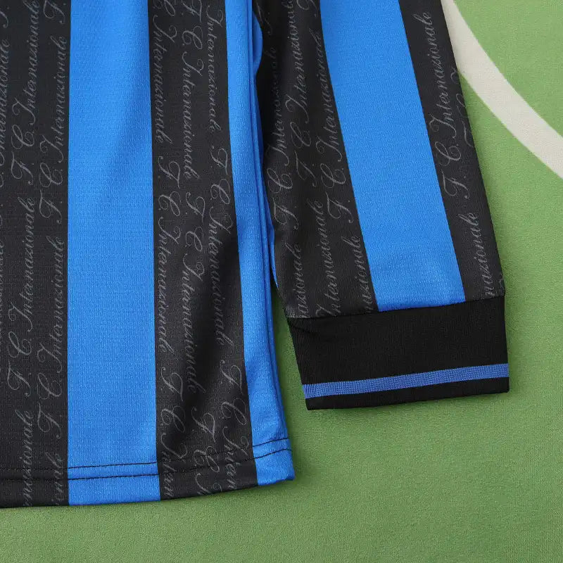 9798 season F.C. Internazionale Milano home Long sleeved retro Fan version