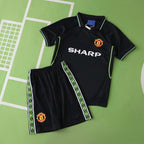 9899 season Manchester United F.C. third retro Kids kit
