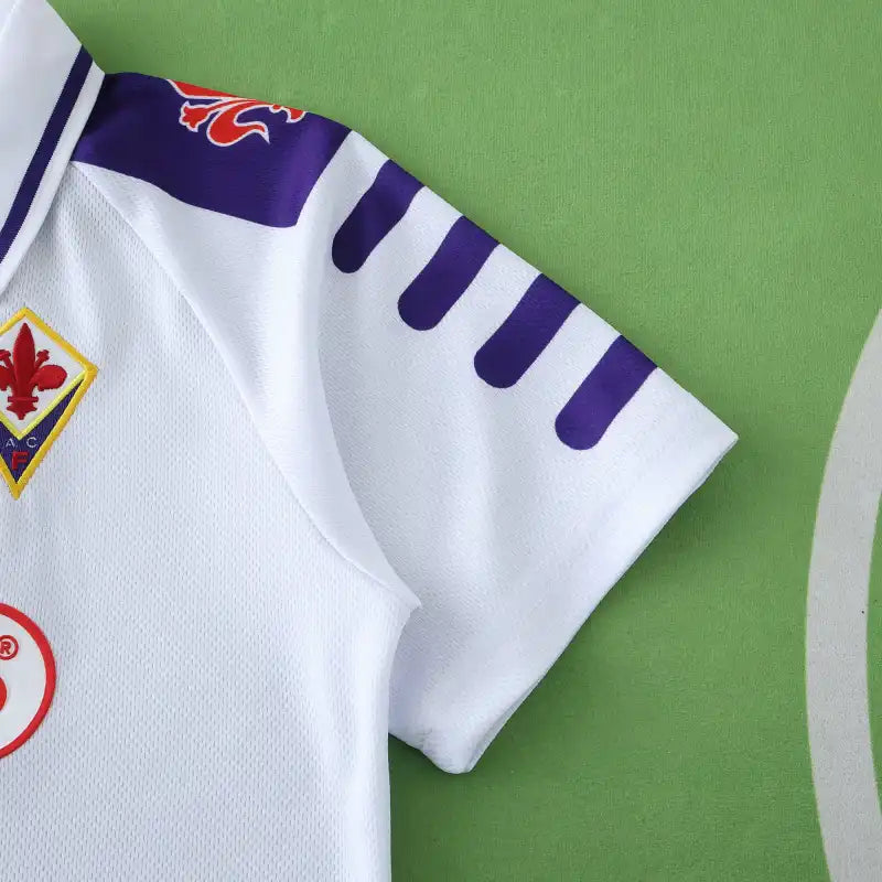 1998 ACF Fiorentina away retro Kids kit