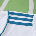 1718 season Real Madrid CF home Long sleeved Kids kit