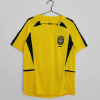 2002 season Brazil home retro Fan version