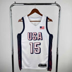2024 USA national team white 15 Booker