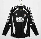 0607 season Real Madrid third  Long sleeved  Retro Fan version