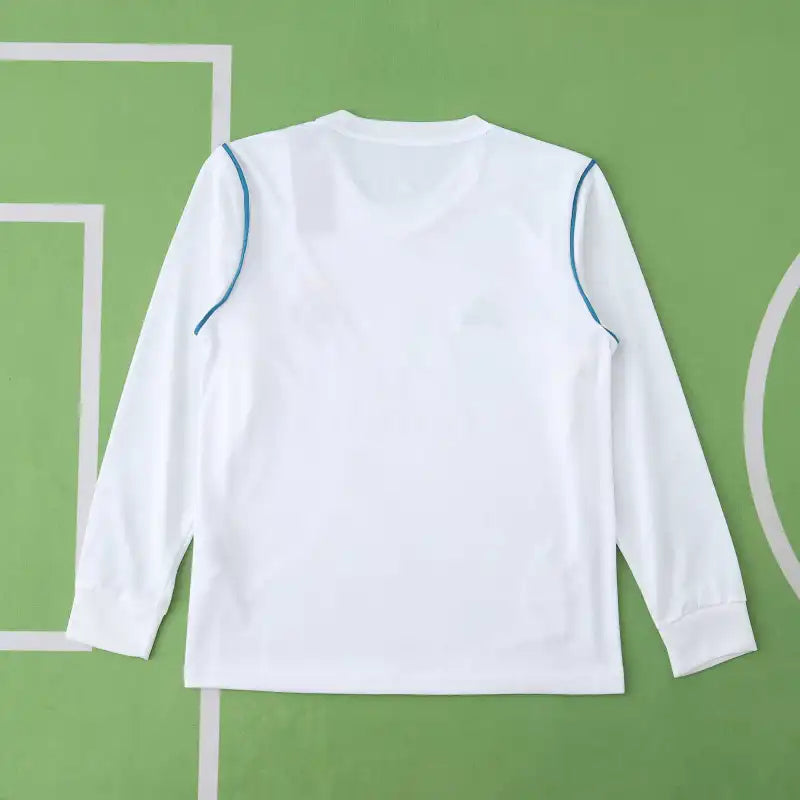 1718 season Real Madrid CF home Long sleeved Kids kit