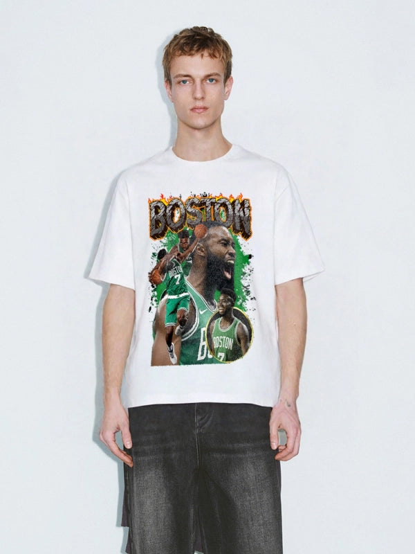 BOSTON Vintage t-shirt 2505D008