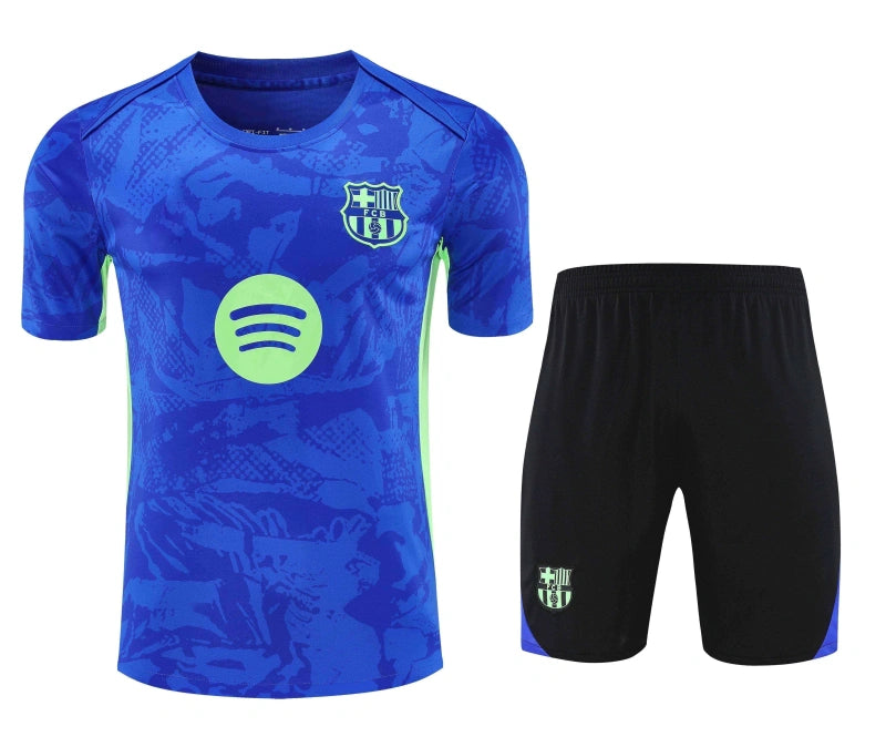 2526 season FC Barcelona / Barça Training clothes suit Short sleeve Fan version