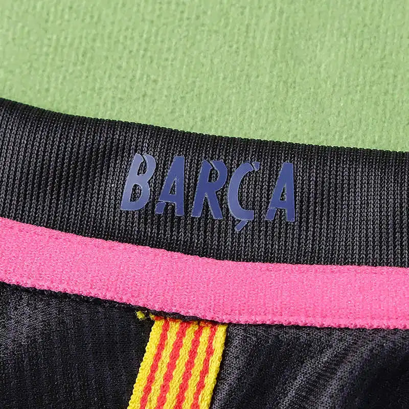 16-17 season Barcelona away retro Fan version
