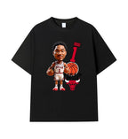 Derrick rose  Vintage t-shirt   2505B158