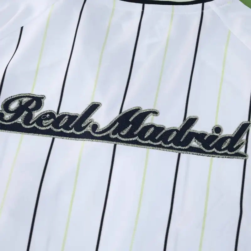 2526 season Real Madrid CF Baseball jersey T-shirt