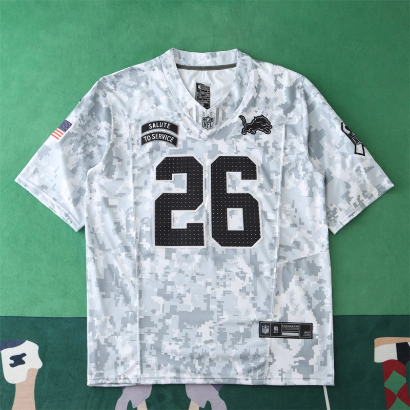 2024 NFL Detroit Lions Tribute Version 26#GIBBS